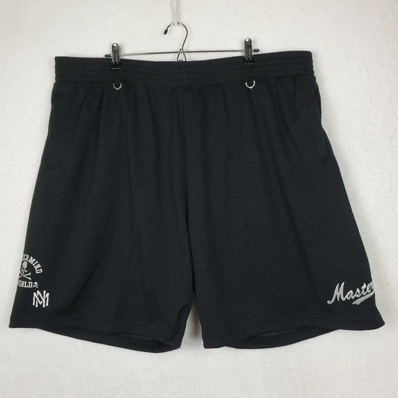 Mastermind World Mitchell & Ness 4XL XXXXL Jersey Shorts‎ 2023 Collab Black NWT